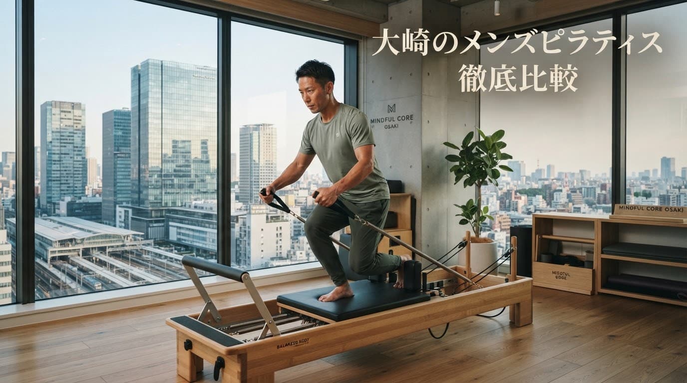 【2026年最新】メンズピラティス大崎でおすすめは?男性向けスタジオを徹底比較!