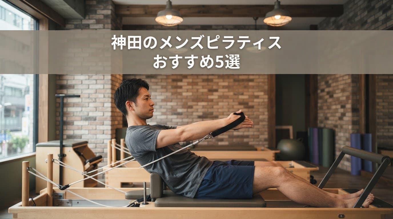 【2026年最新版】神田のメンズピラティスおすすめ5選!パーソナル・マシンで体幹強化