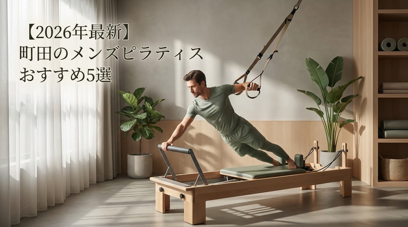 【2026年最新】町田でメンズピラティス!男性におすすめのスタジオ5選を徹底比較