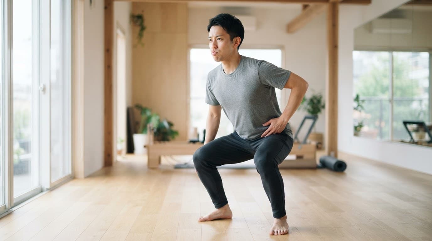 【2026年】股関節の詰まりに悩む男性向けメンズピラティスおすすめ4選!選び方やマシンピラティスの効果を解説