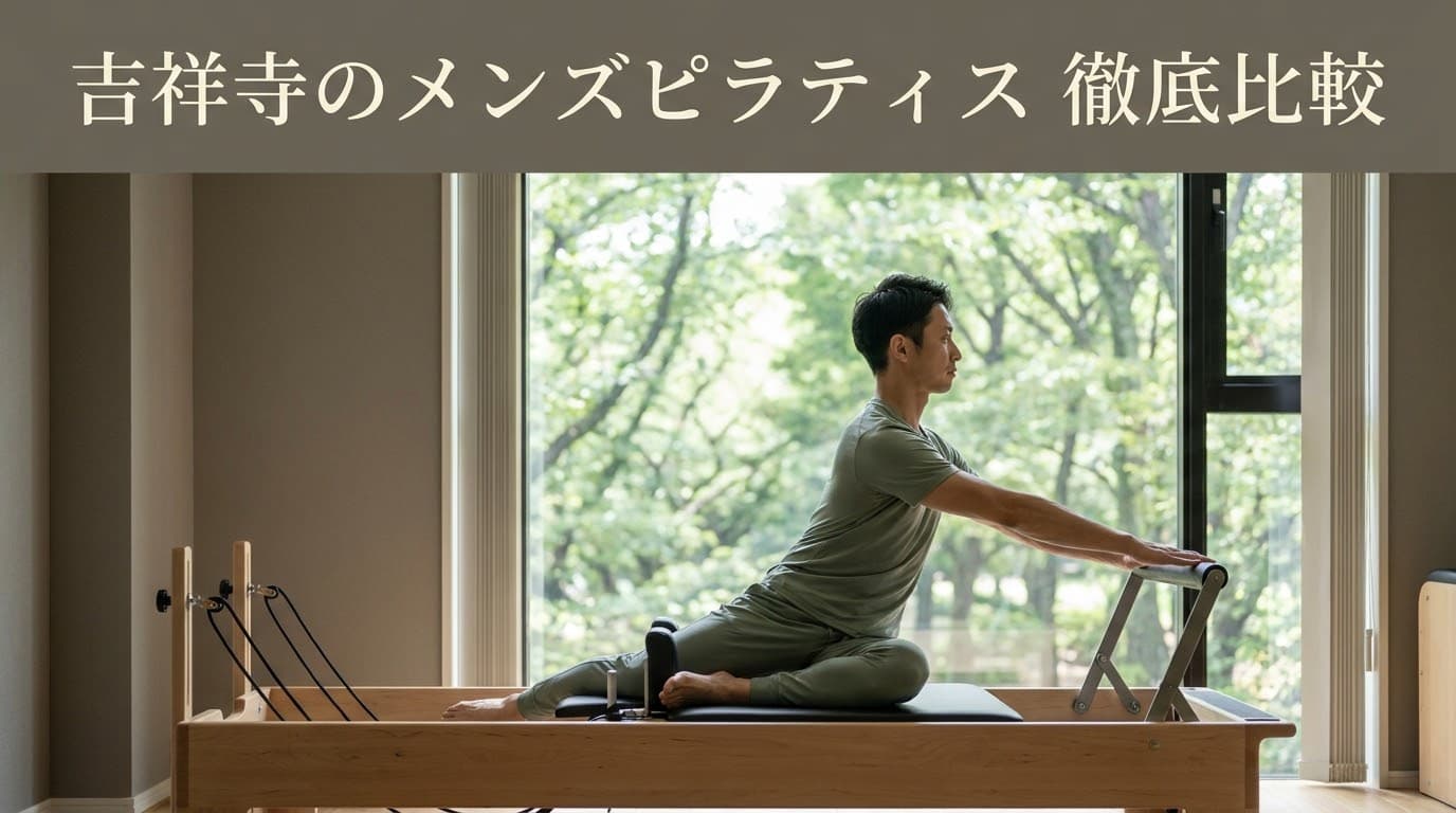 【2026年最新】メンズピラティス 吉祥寺でおすすめのスタジオ徹底比較!体幹強化・姿勢改善に