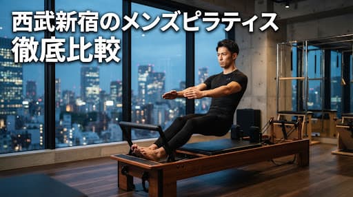 【2026年最新】メンズピラティス 西武新宿でおすすめは?男性向けスタジオ徹底比較