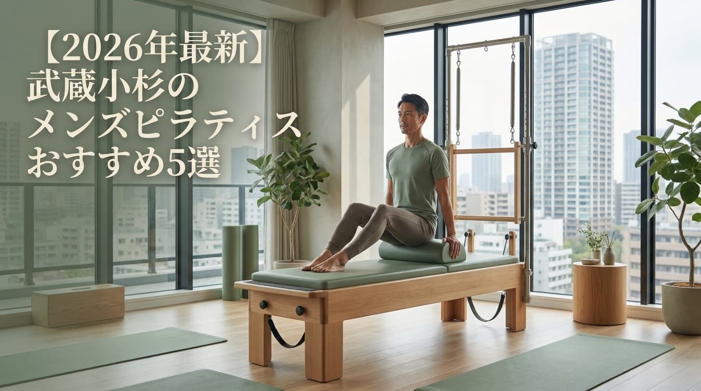 【2026年最新】メンズピラティス武蔵小杉のおすすめ5選!体幹強化・姿勢改善に効果的なスタジオを徹底比較