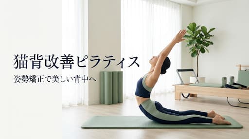 【2026年最新】猫背改善にピラティスが効果的!おすすめスタジオと自宅エクササイズで姿勢矯正