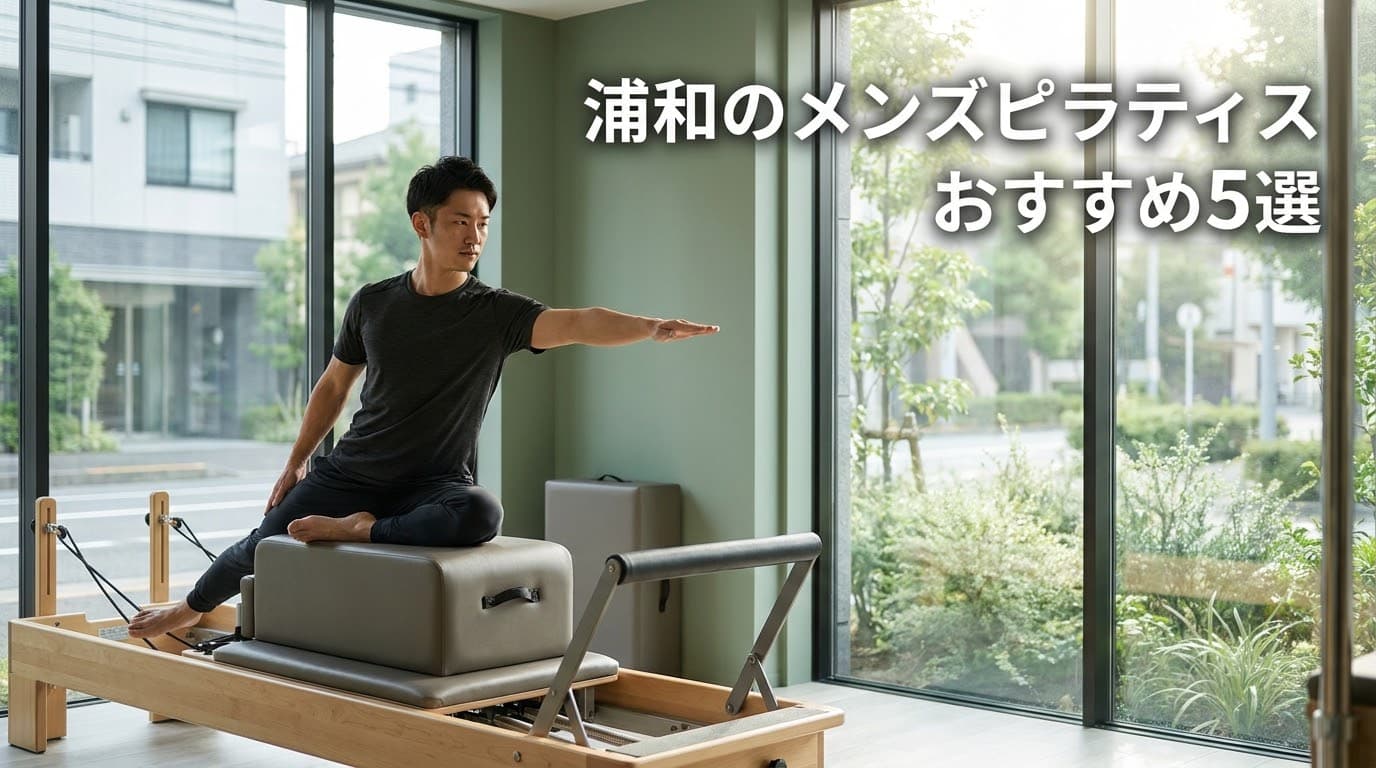 【2026年最新】メンズピラティス 浦和でおすすめのスタジオ5選!初心者向けマシンピラティスを徹底比較
