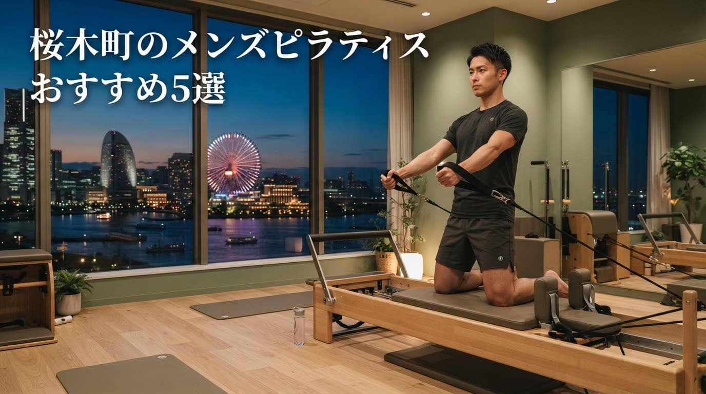 【2026年最新】桜木町メンズピラティスおすすめ5選!体幹強化・姿勢改善に最適な選び方と料金比較