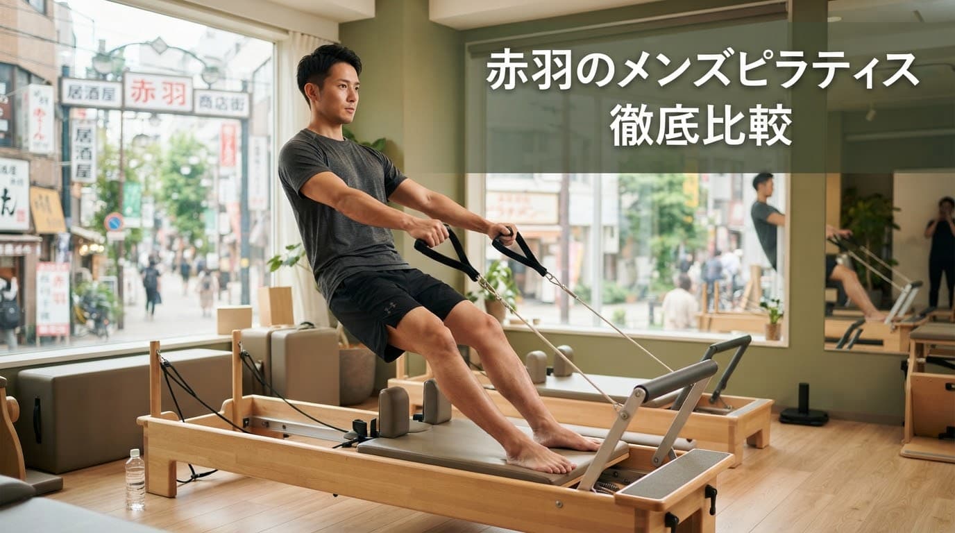 【2026年最新】赤羽のメンズピラティスおすすめスタジオ徹底比較!初心者向け・料金・マシンピラティス情報