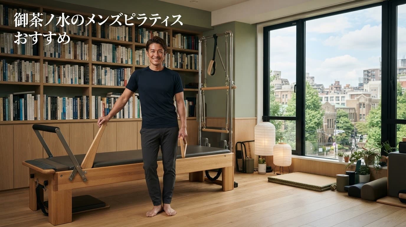 【2026年最新】メンズピラティス御茶ノ水のおすすめは?初心者向けスタジオを徹底比較!