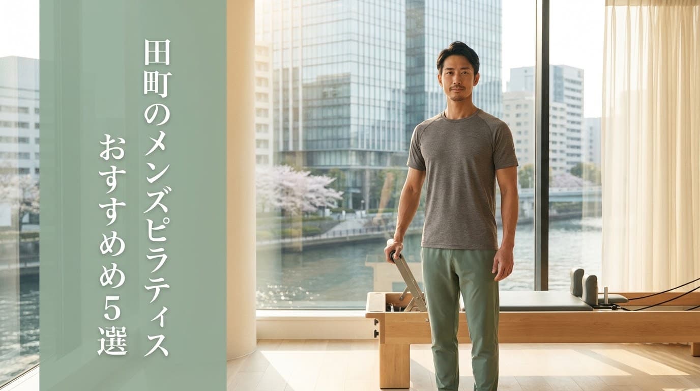 【2026年最新】メンズピラティス 田町でおすすめのスタジオ5選!初心者向けからマシンピラティスまで徹底比較