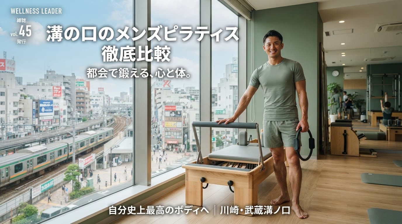 【2026年最新】メンズピラティス 溝の口でおすすめのスタジオ徹底比較!初心者向けからマシンピラティスまで