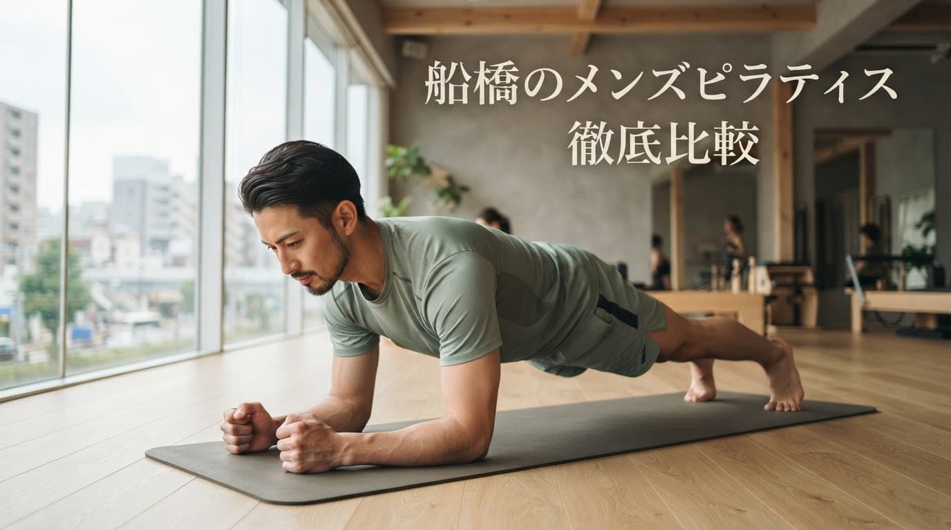 【2026年最新】メンズピラティス 船橋でおすすめは?男性向けスタジオ徹底比較